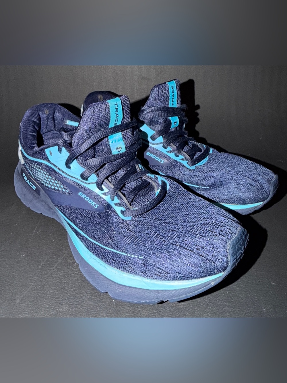 Brooks Women’s Navy & Light Blue Athletic Running Shoes